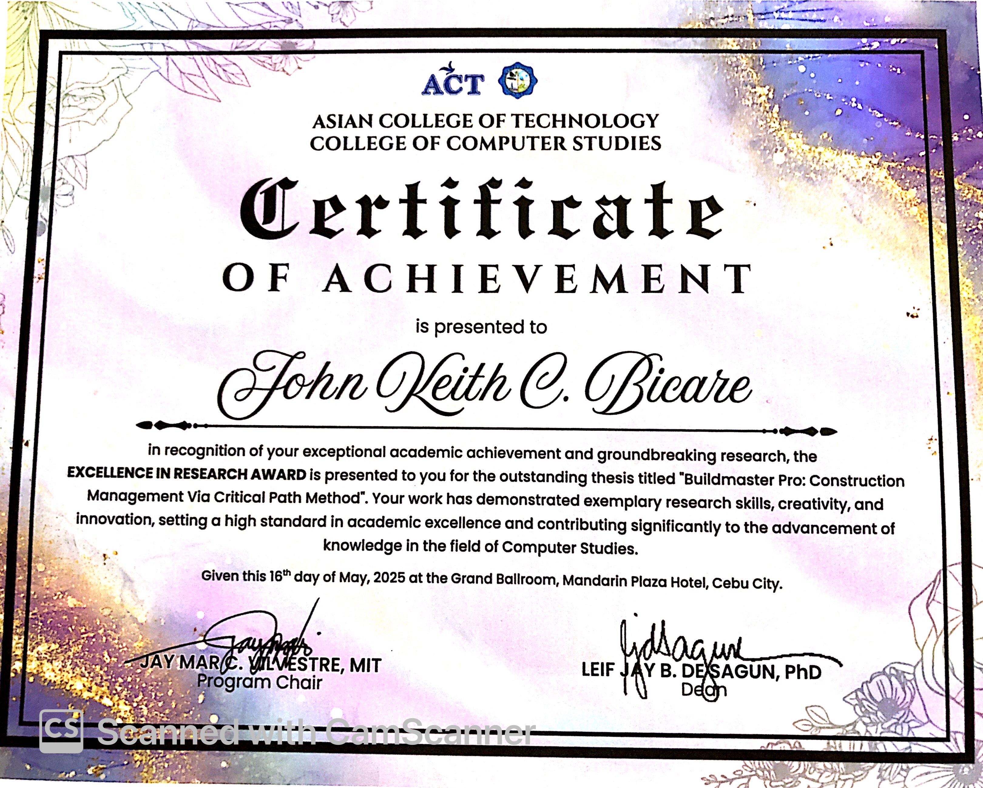 Certificate 7
